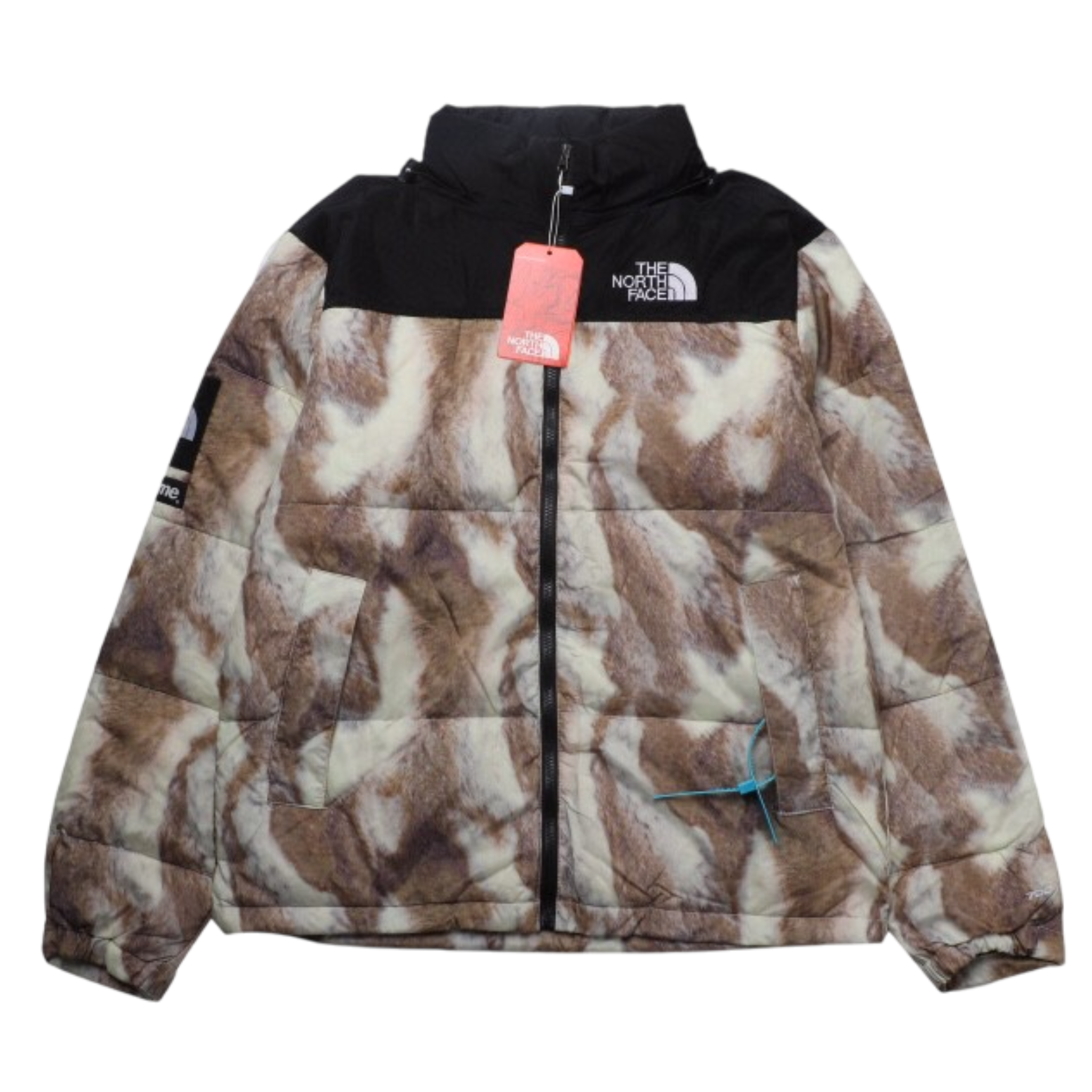 Supreme x The North Face Nuptse Jacket Inspired – Fur Print Edition