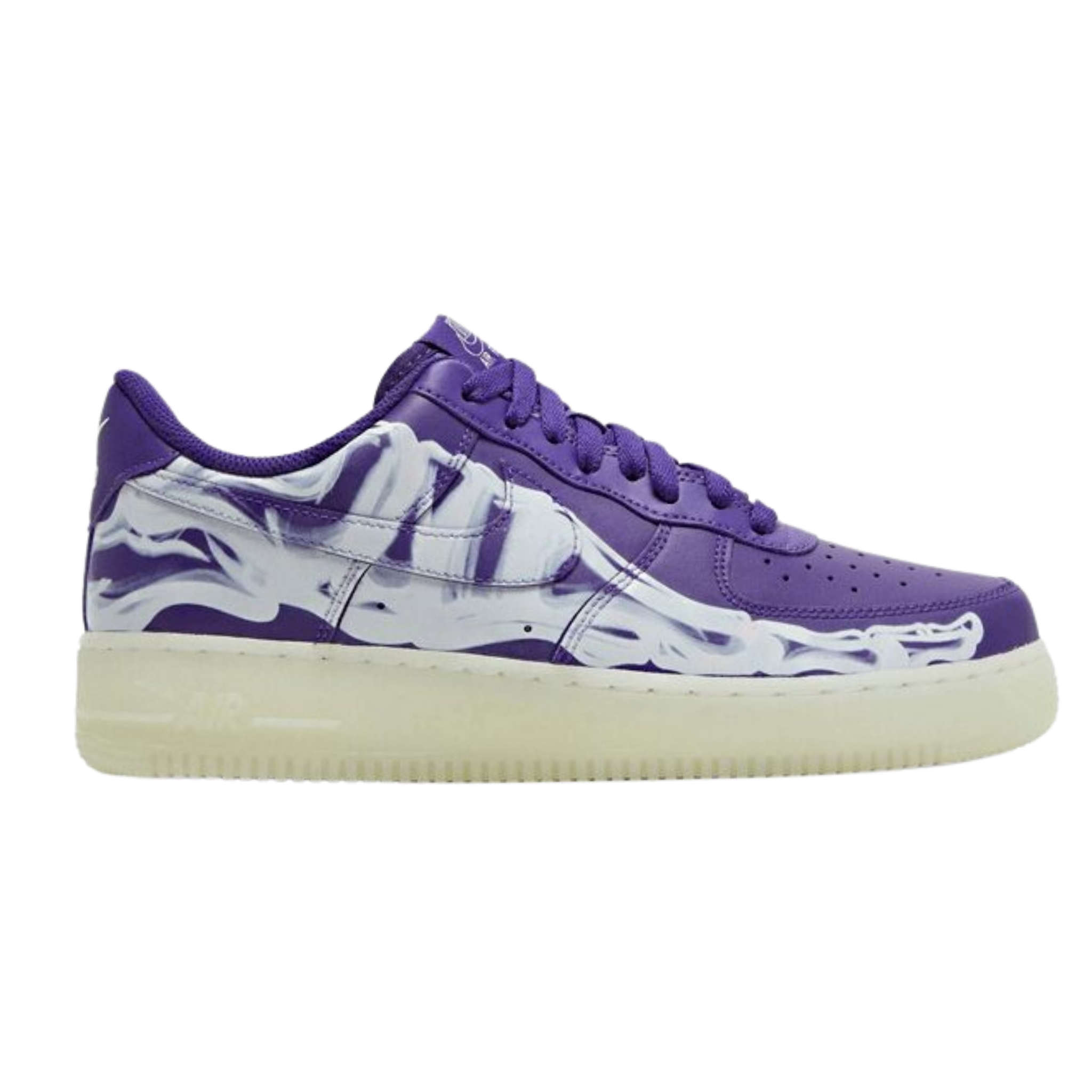 Nike Air Force 1 Low "Purple Skeleton"