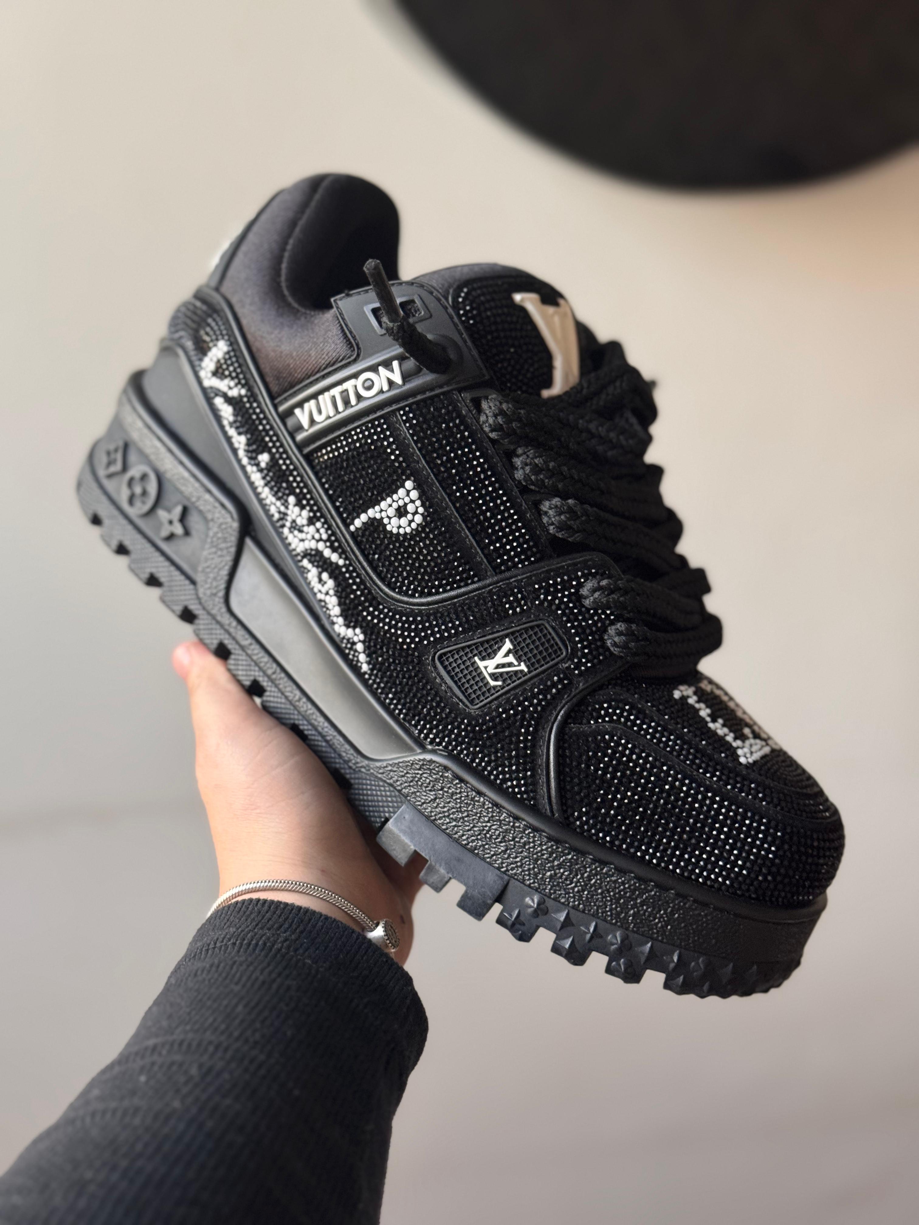 Louis Vuitton Trainer Maxi "Black/White" (Pronta entrega, 40/41)