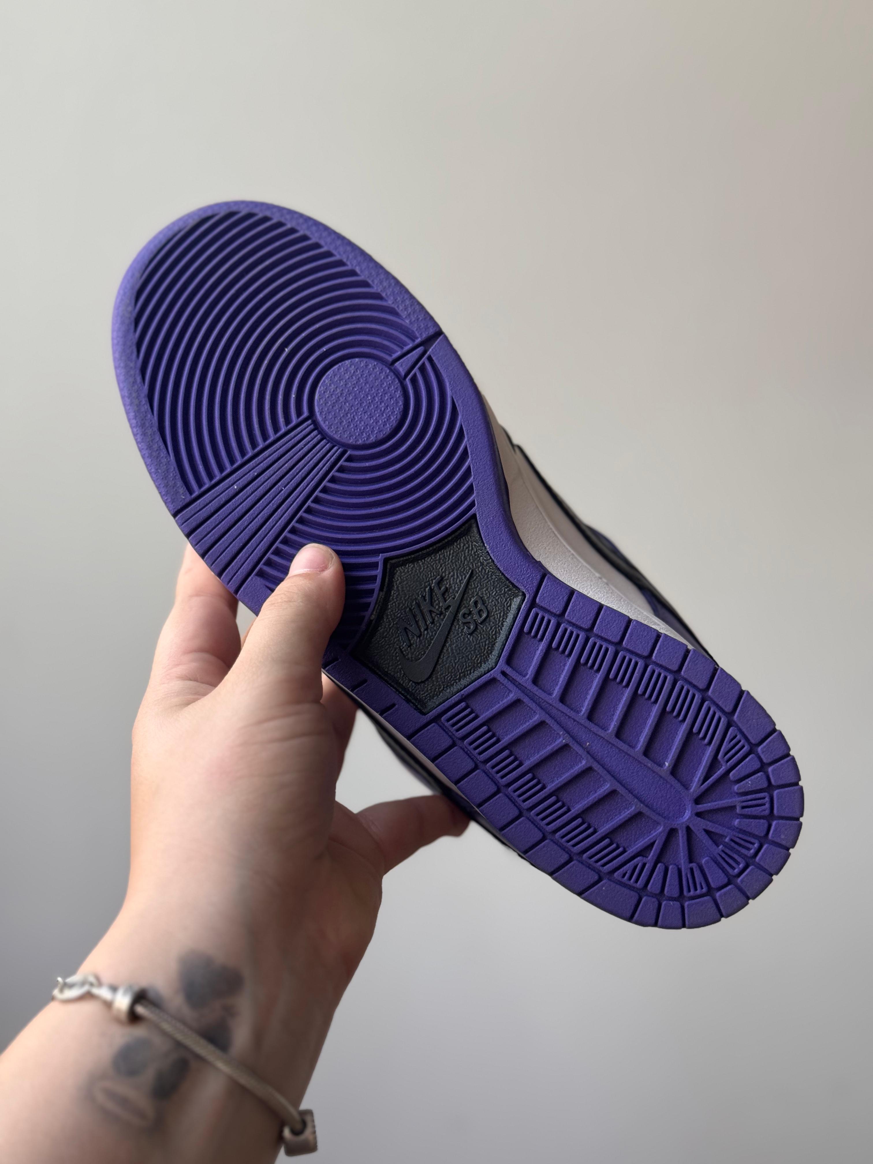 Nike SB Dunk Low "Court Purple" (Pronta entrega, 36)