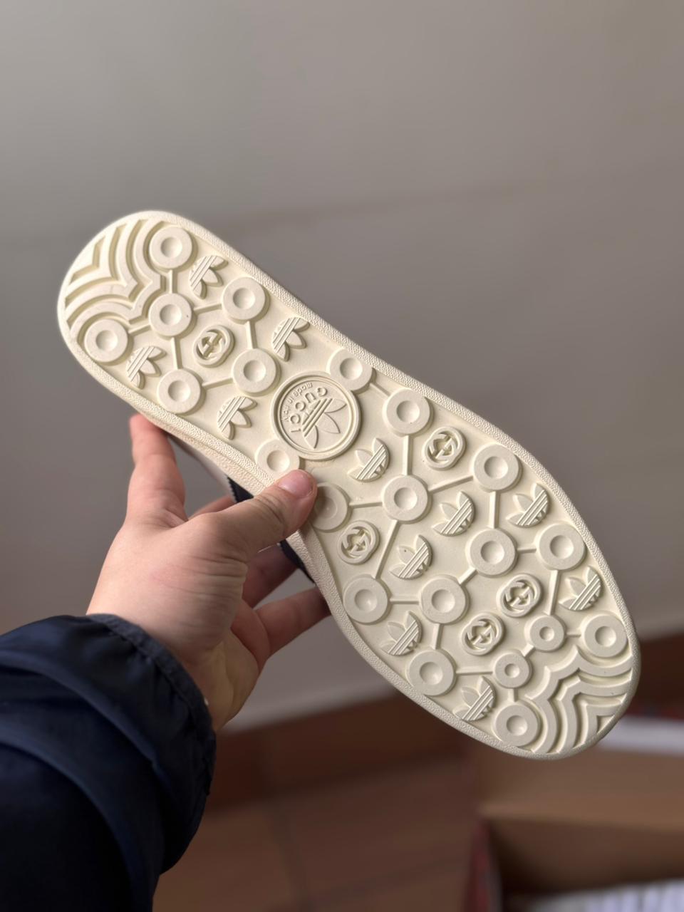 Gucci x Adidas Gazelle "White Demetra" (Pronta entrega, 41)