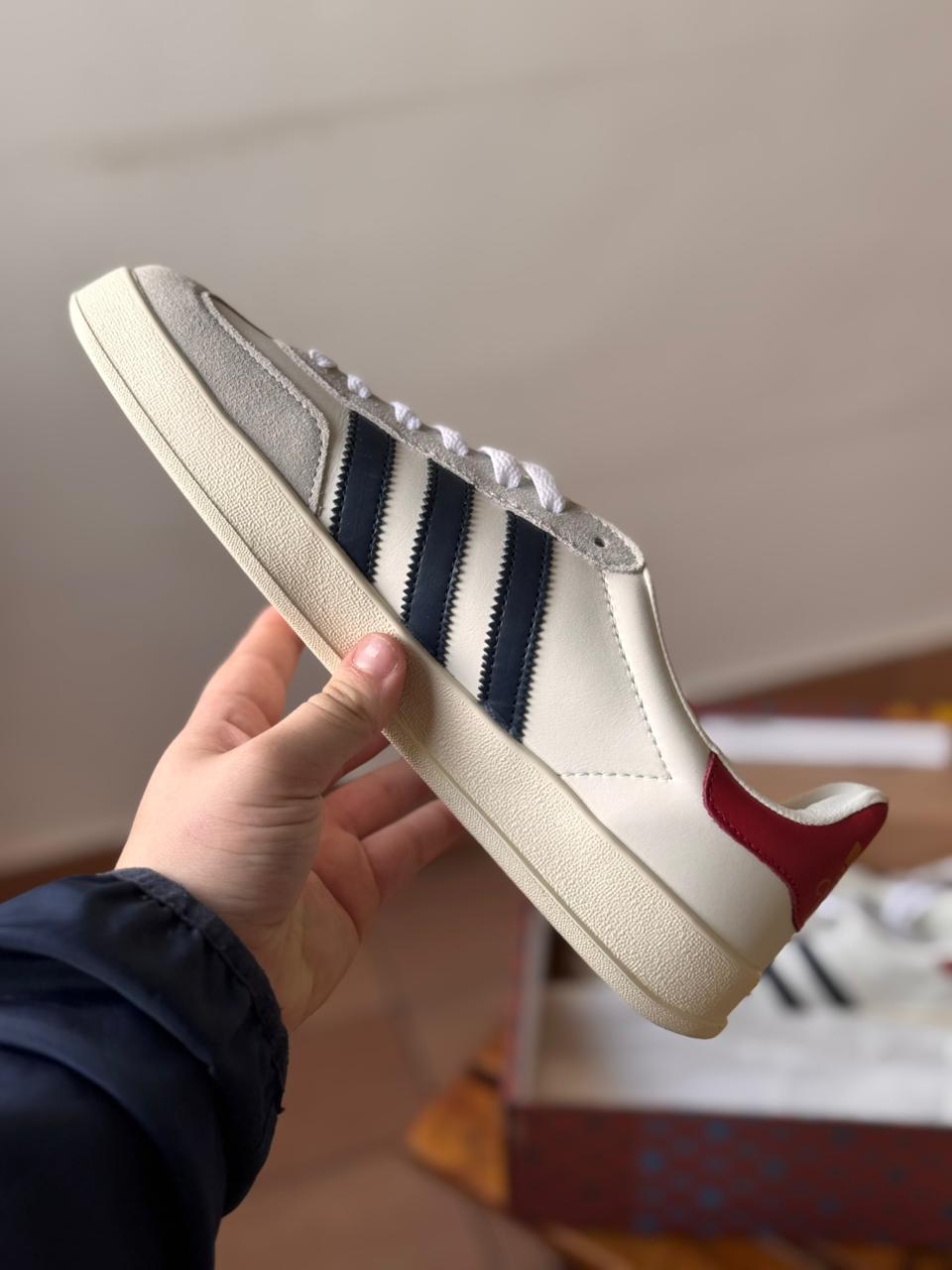 Gucci x Adidas Gazelle "White Demetra" (Pronta entrega, 41)
