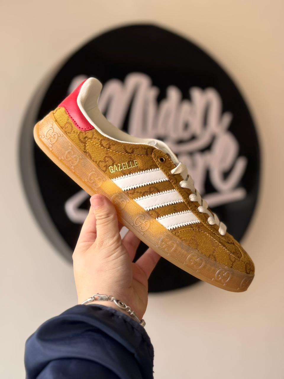 Gucci x Adidas Gazelle "GG Monogram" (Pronta entrega, 37)