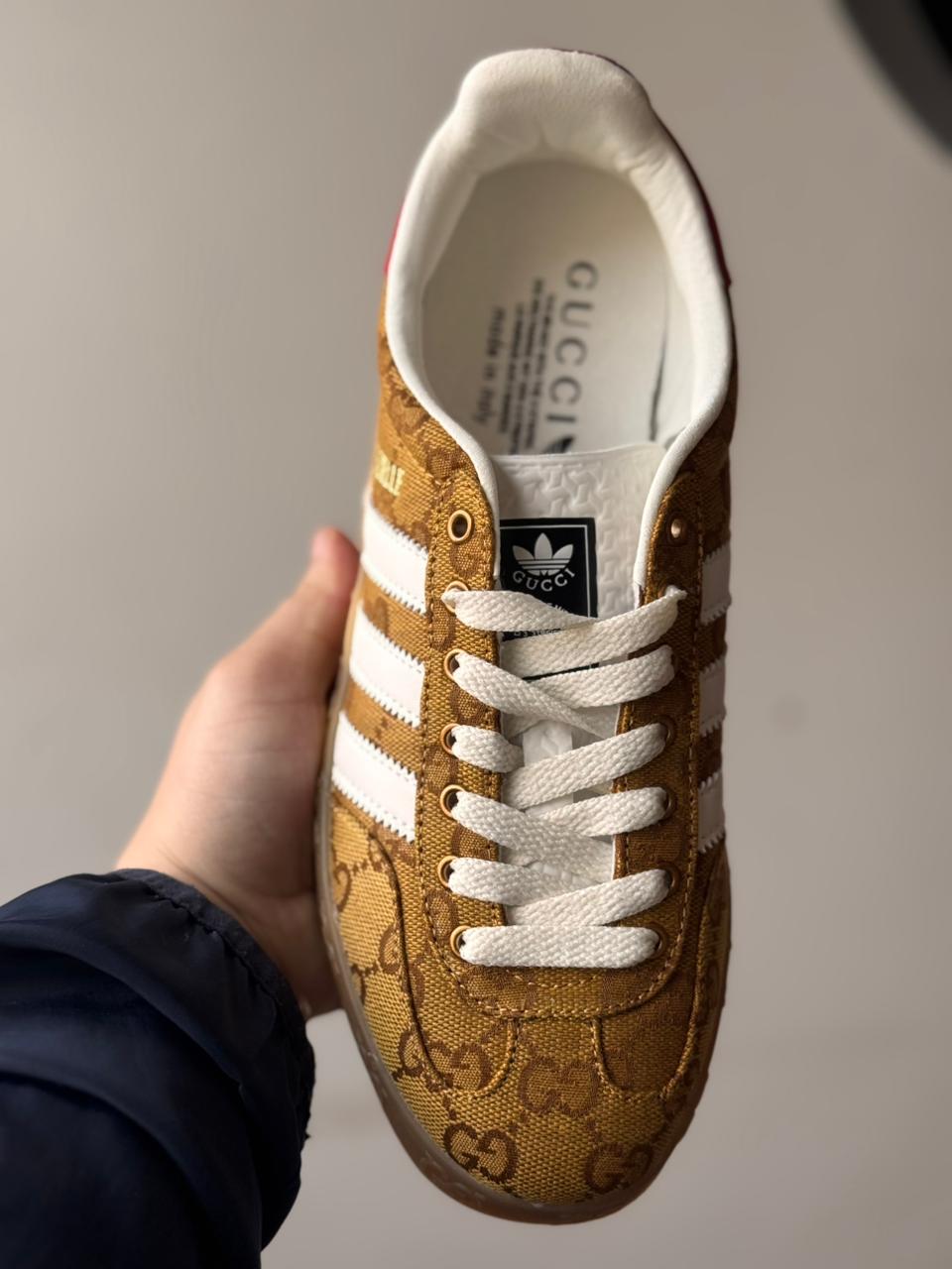 Gucci x Adidas Gazelle "GG Monogram" (Pronta entrega, 37)