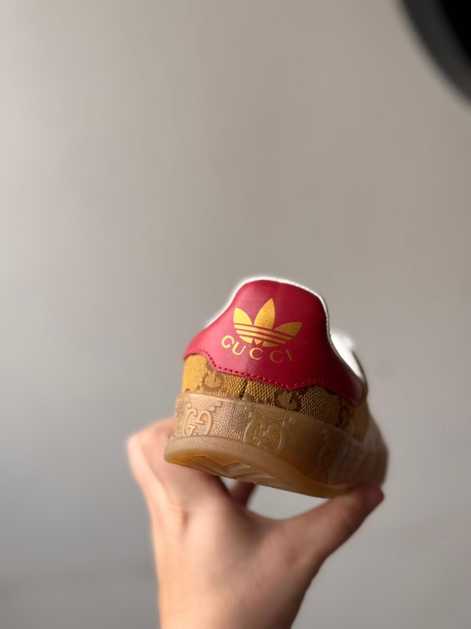 Gucci x Adidas Gazelle "GG Monogram" (Pronta entrega, 37)