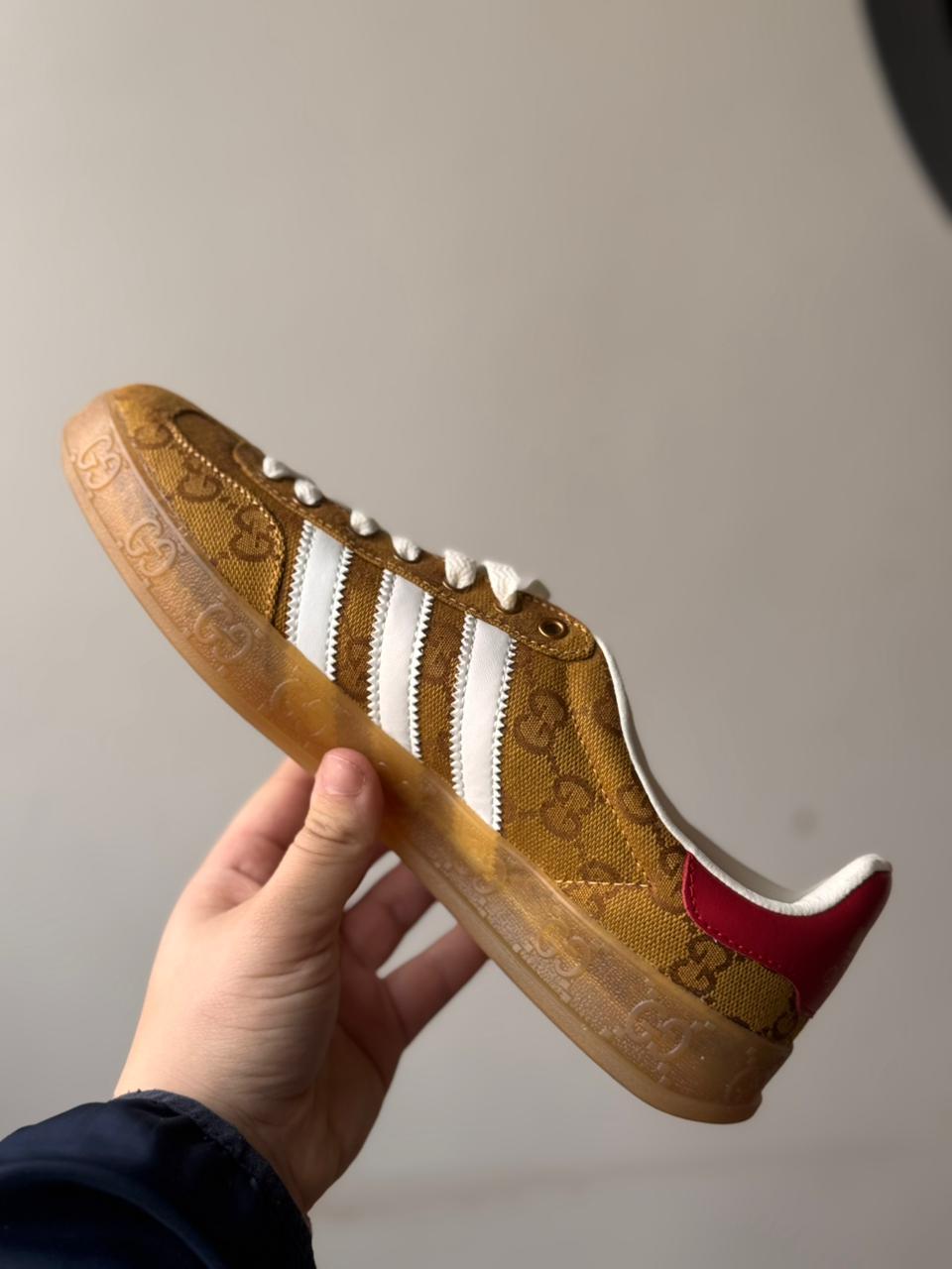 Gucci x Adidas Gazelle "GG Monogram" (Pronta entrega, 37)