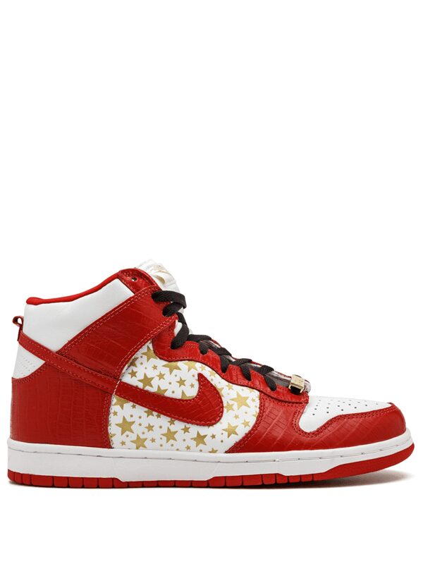 Nike Dunk High Pro SB "Supreme Red Stars"