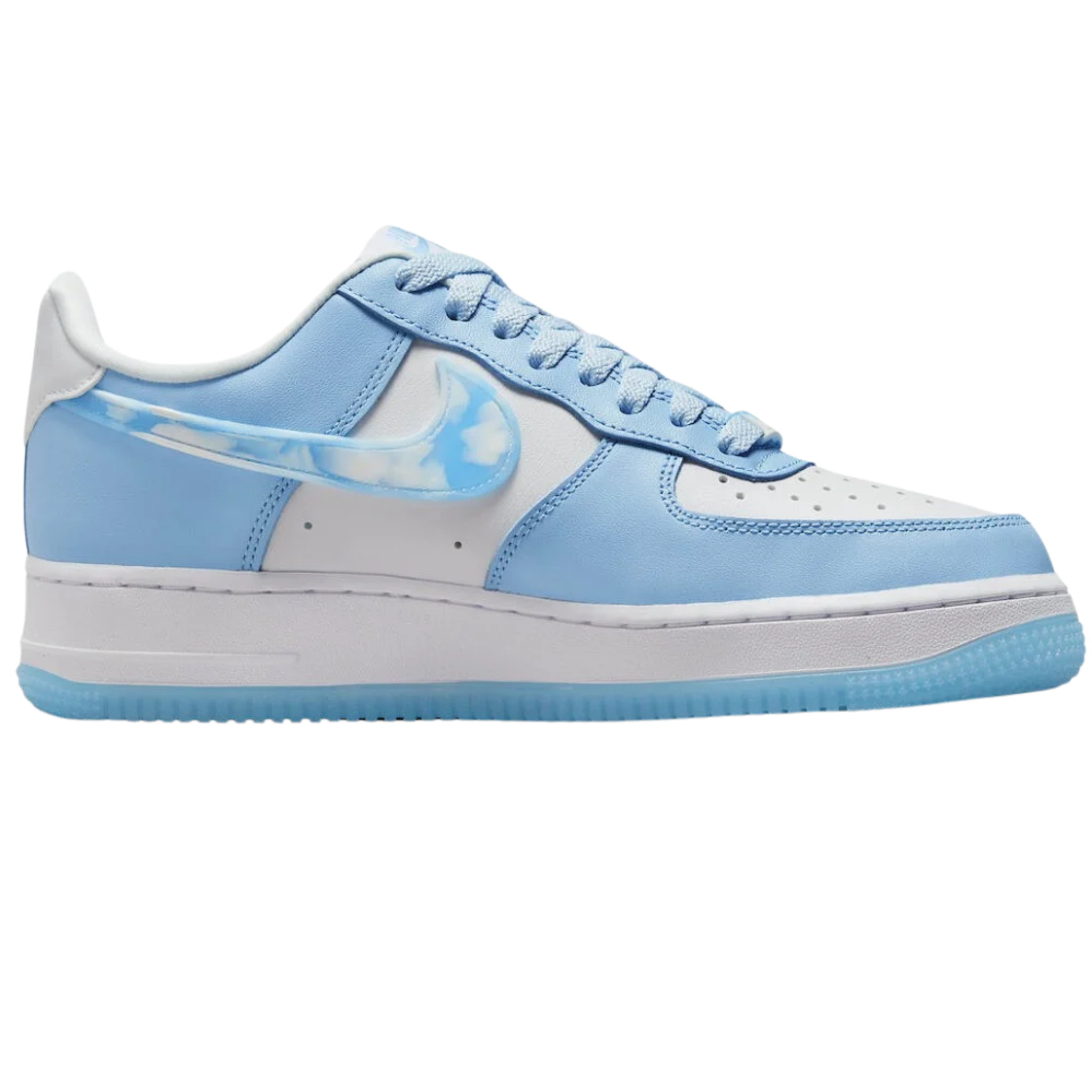 Nike Air Force 1 Low Nail Art "White/Blue"