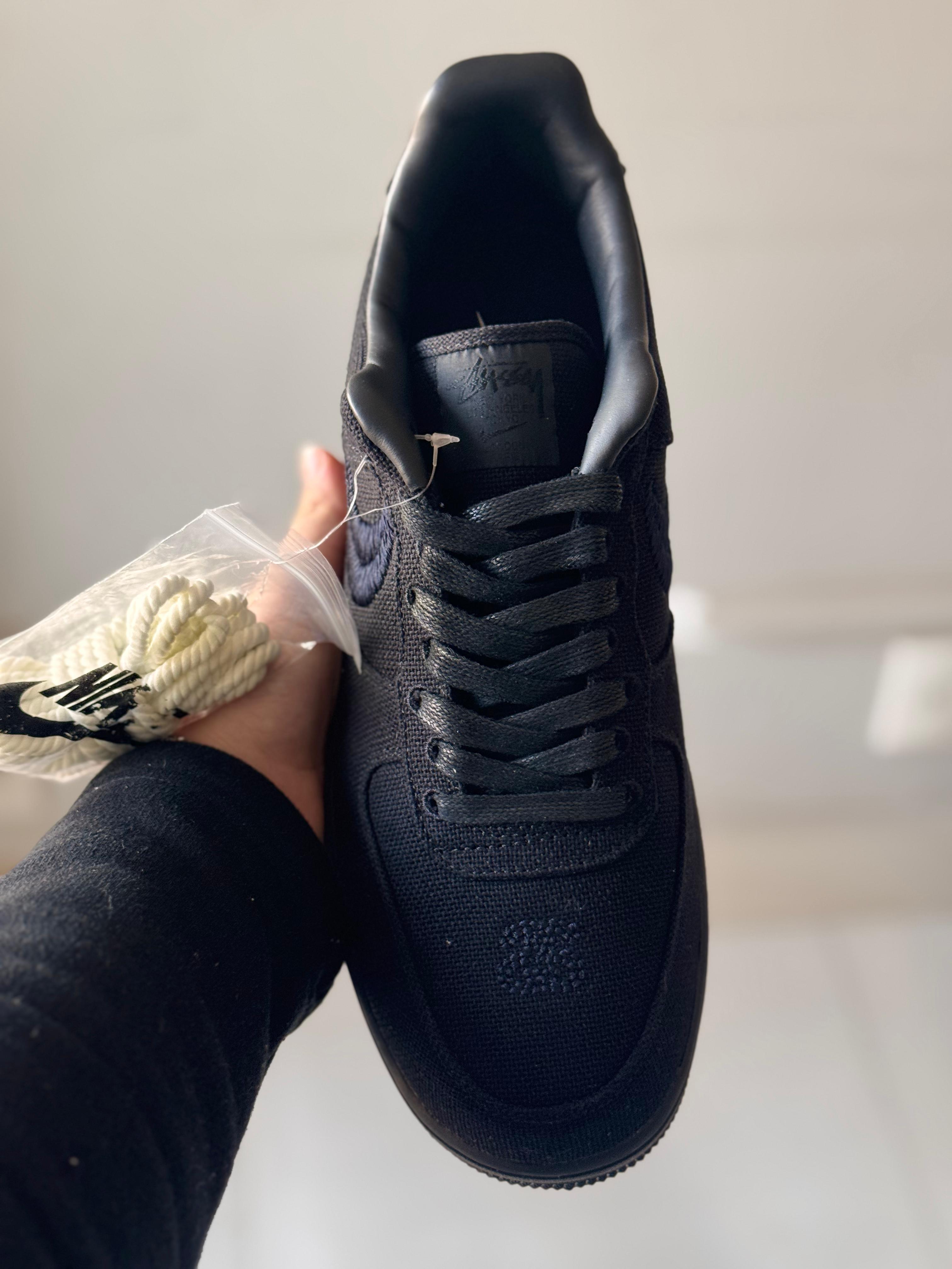 Nike Air Force 1 x Stussy "Black" (Pronta entrega, 41)