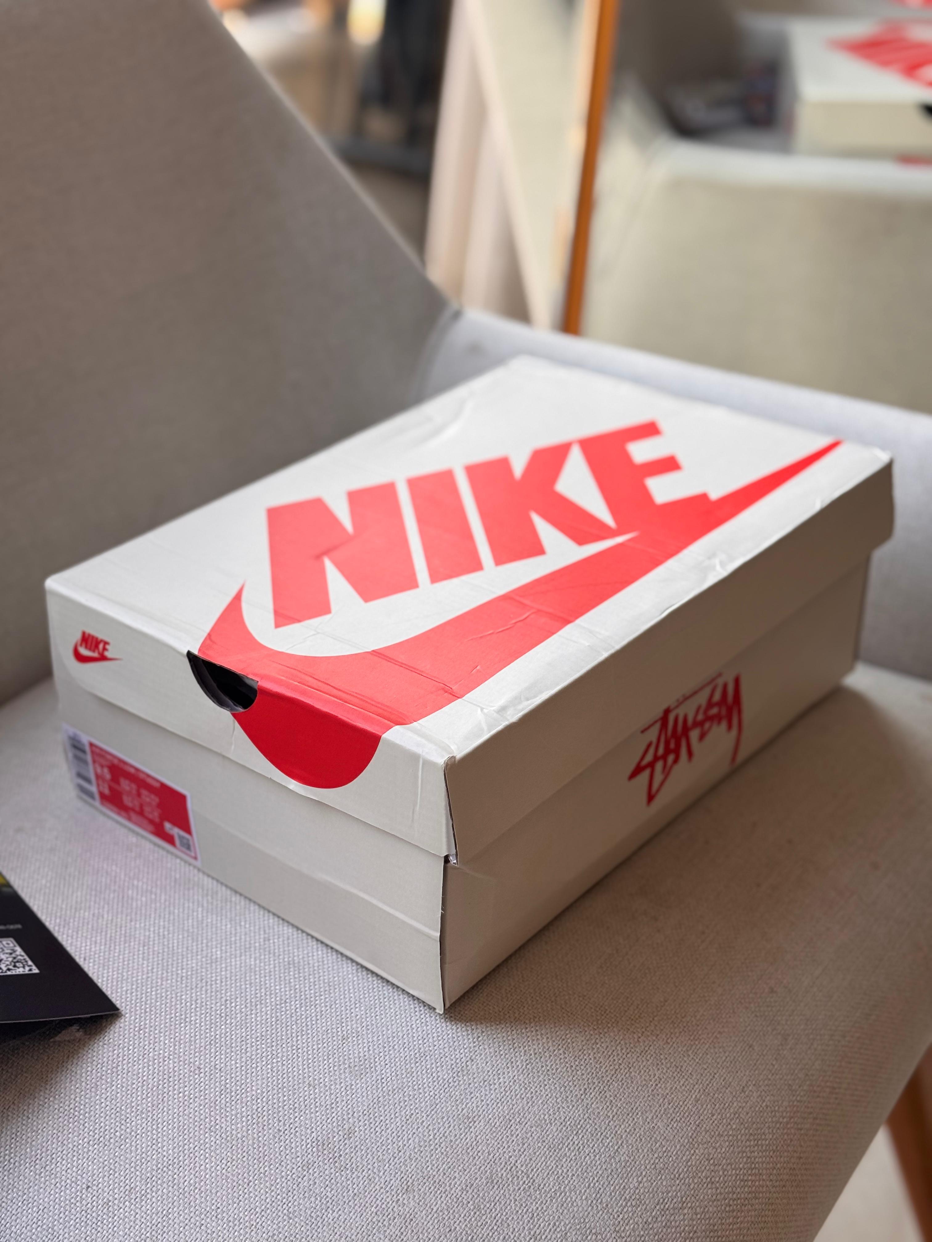 Nike Air Force 1 x Stussy "Black" (Pronta entrega, 41)