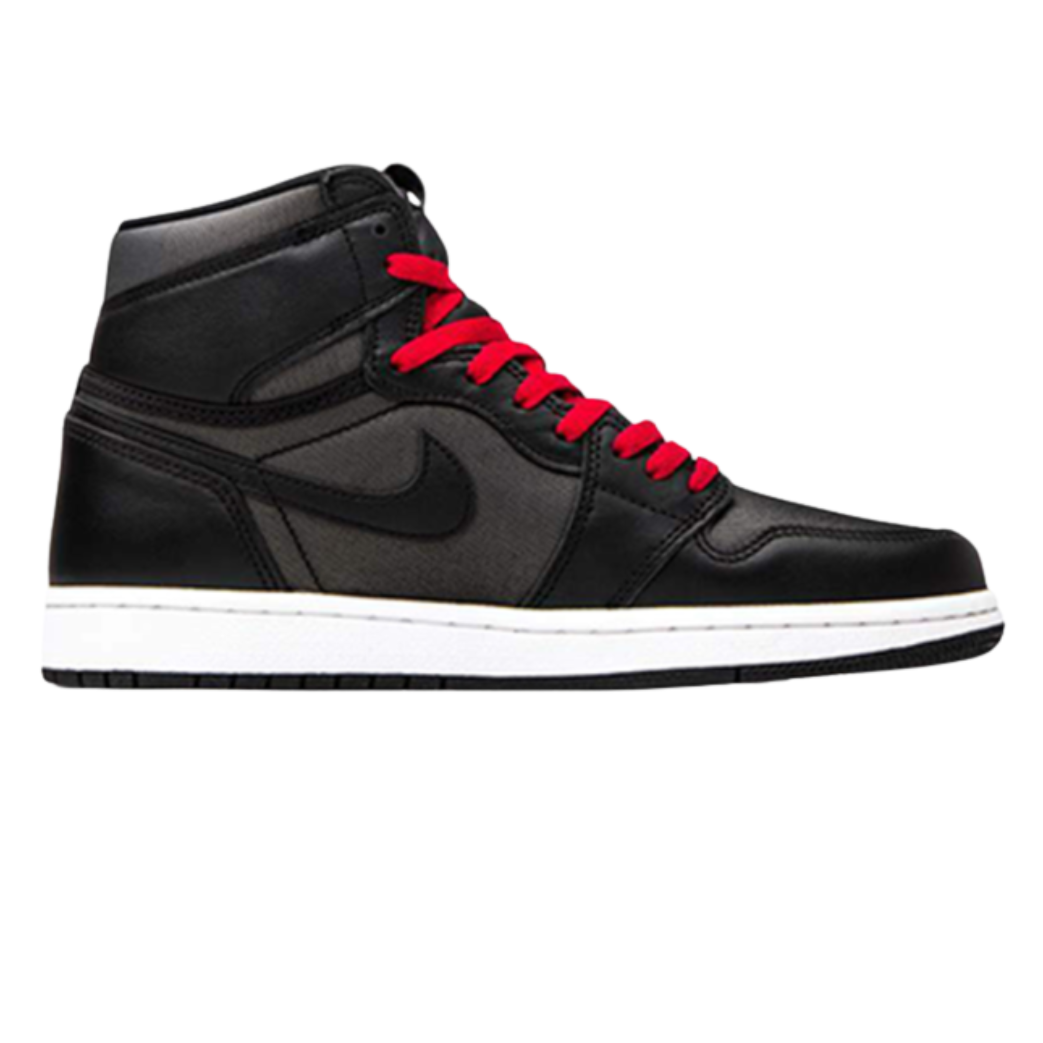 Nike Air Jordan 1 Retro High "Black Satin Gym Red"