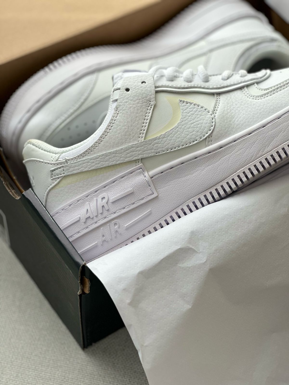 Nike Air Force 1 Shadow "White" (37, Pronta Entrega)