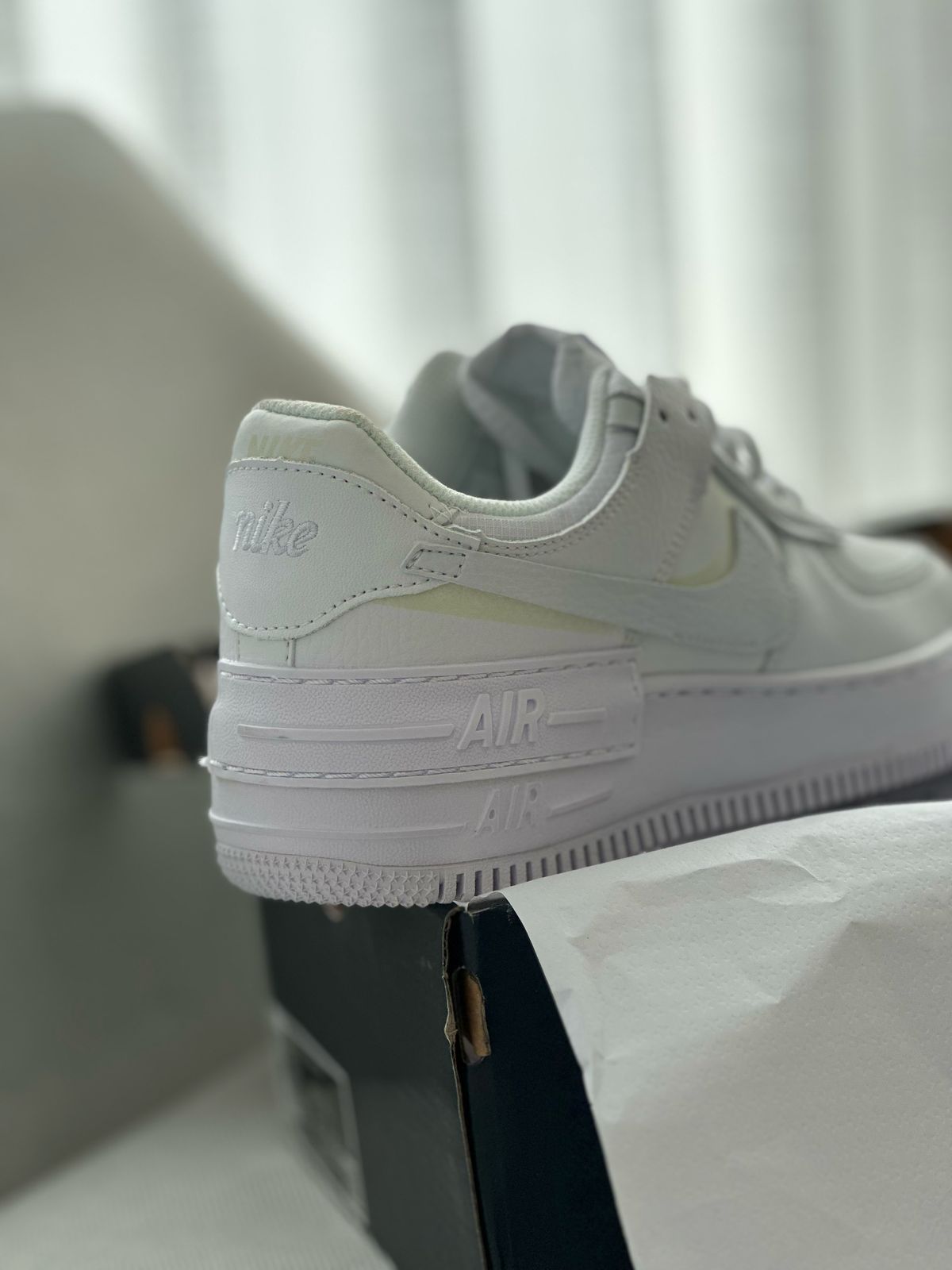 Nike Air Force 1 Shadow "White" (37, Pronta Entrega)