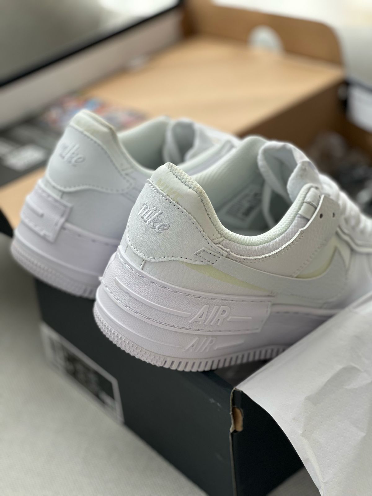 Nike Air Force 1 Shadow "White" (37, Pronta Entrega)