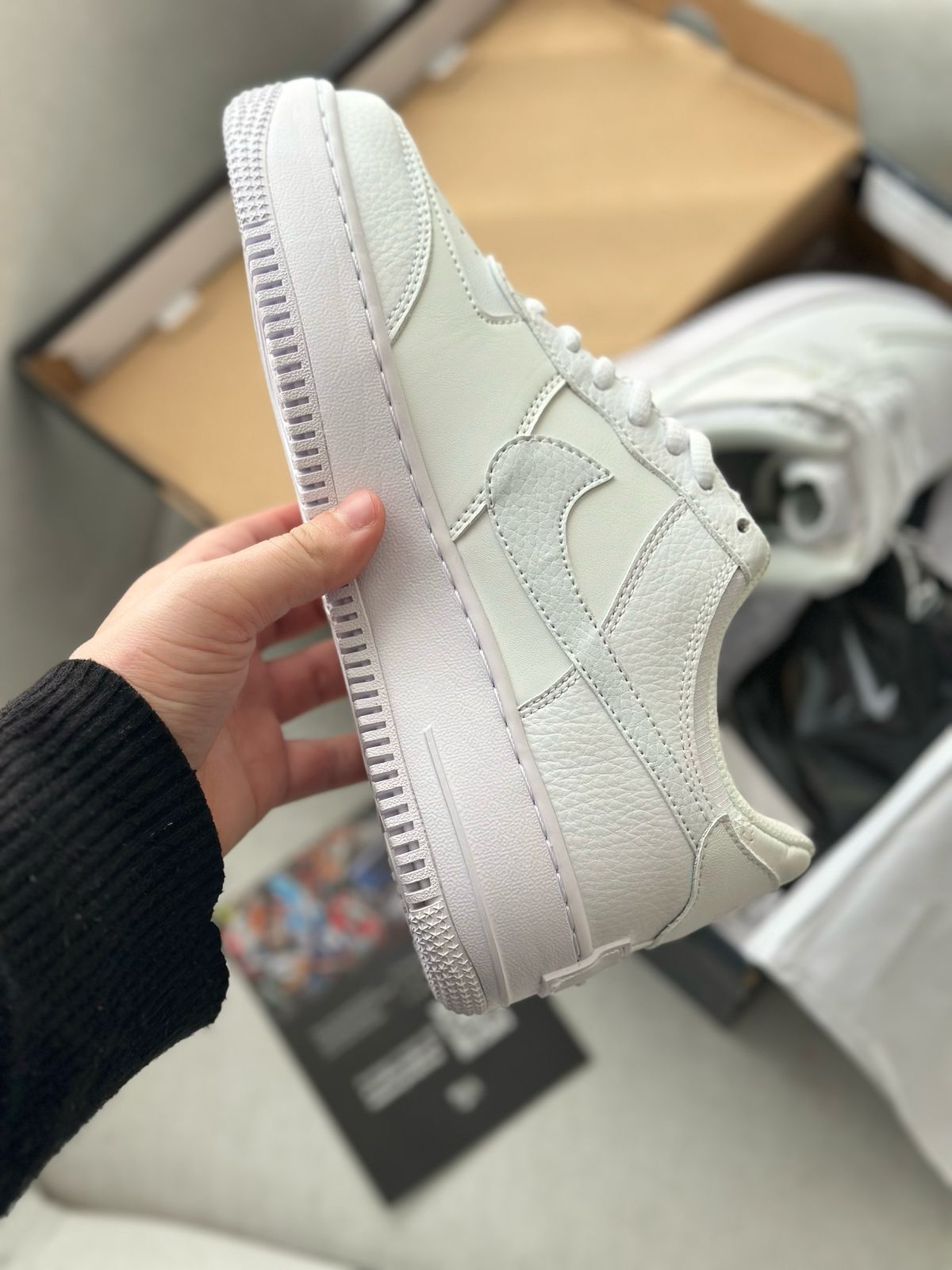 Nike Air Force 1 Shadow "White" (37, Pronta Entrega)