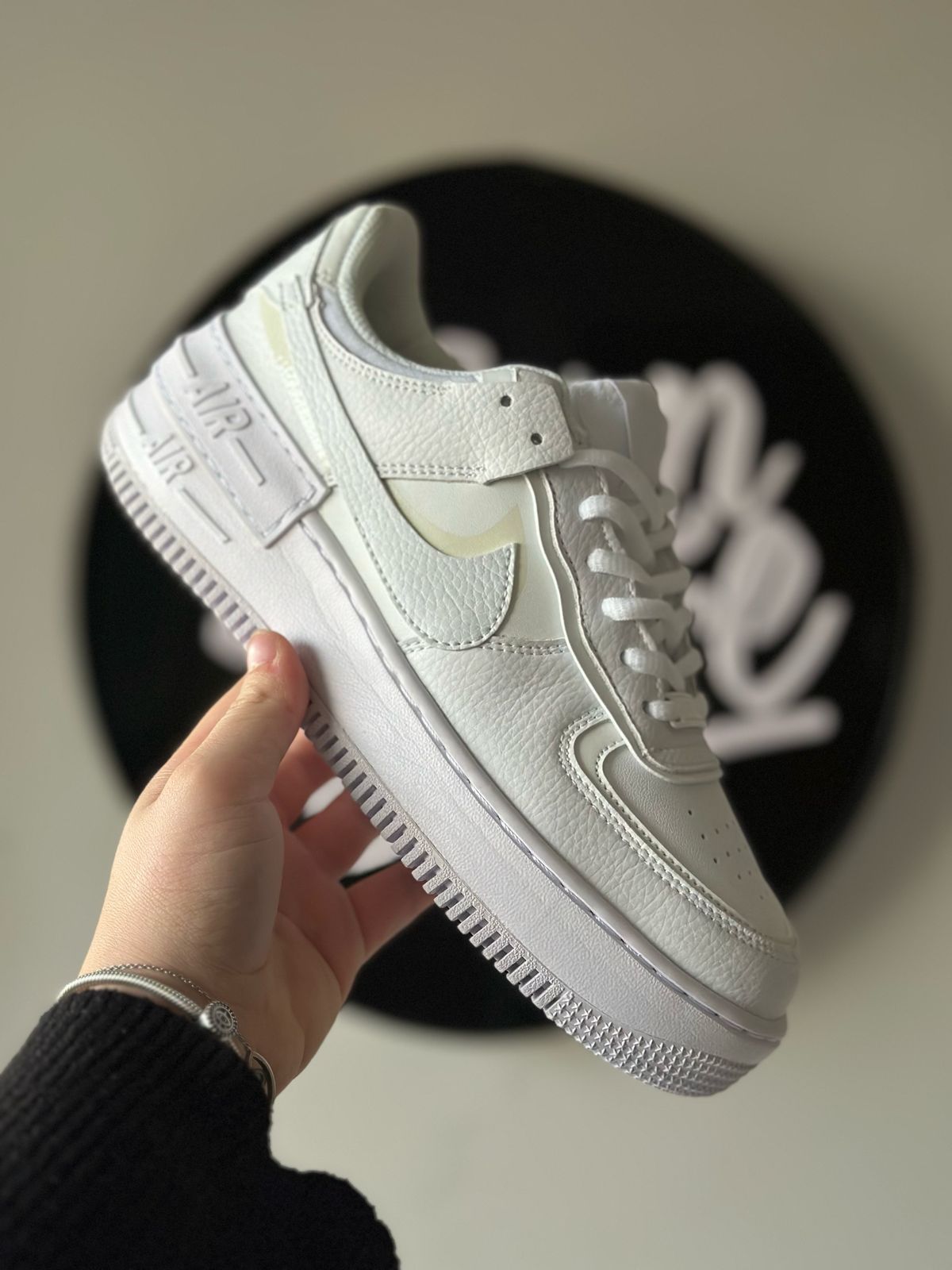 Nike Air Force 1 Shadow "White" (37, Pronta Entrega)