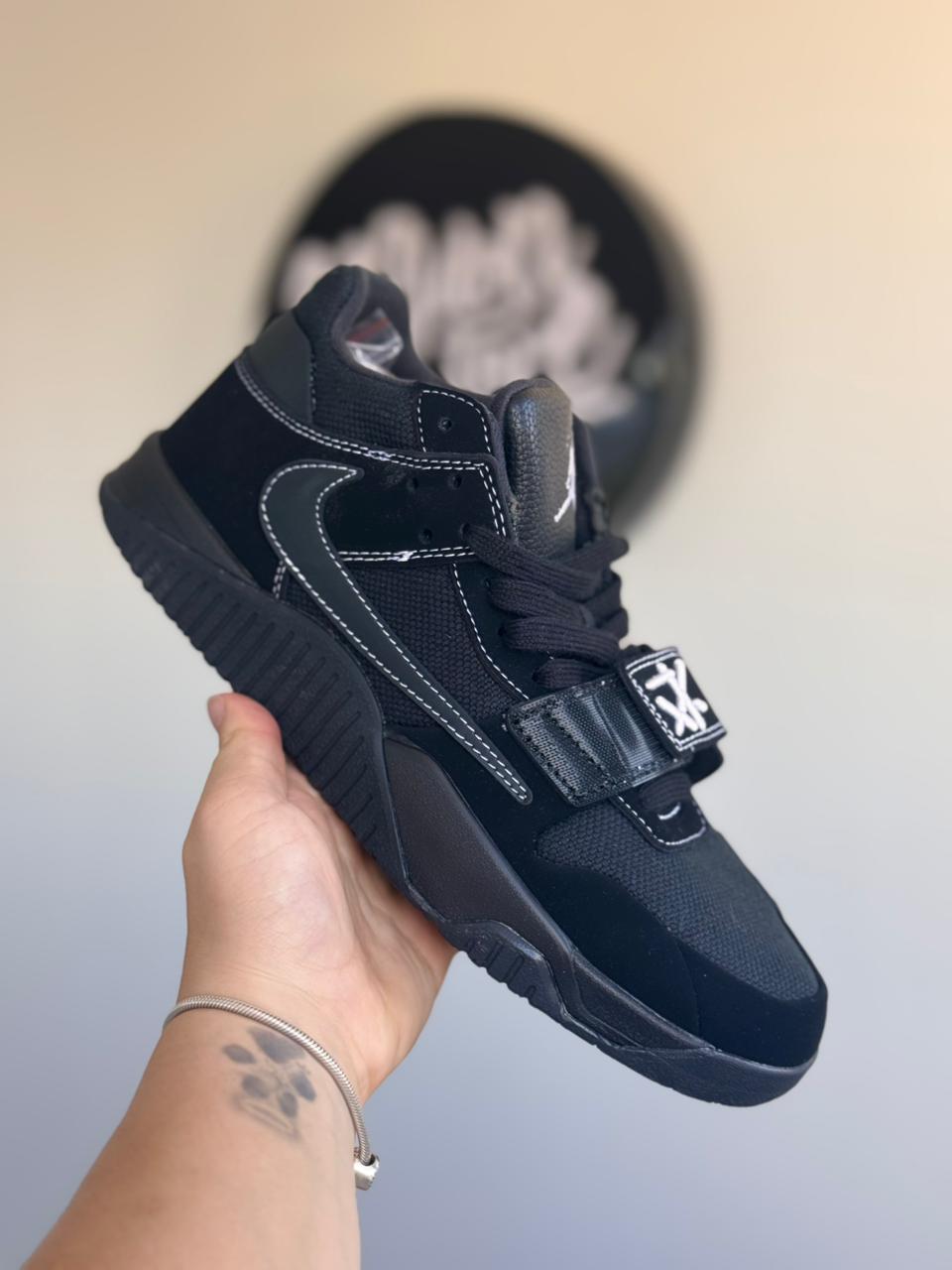 Travis Scott x Air Jordan Jumpman Jack TR Black (Pronta entrega, 39.5)