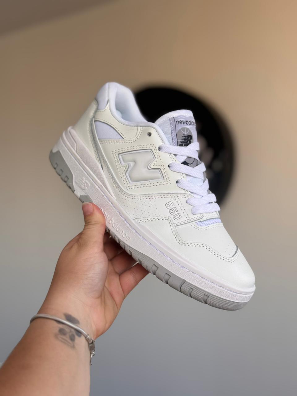 New Balance 550 "White Grey" (Pronta entrega, 37.5)