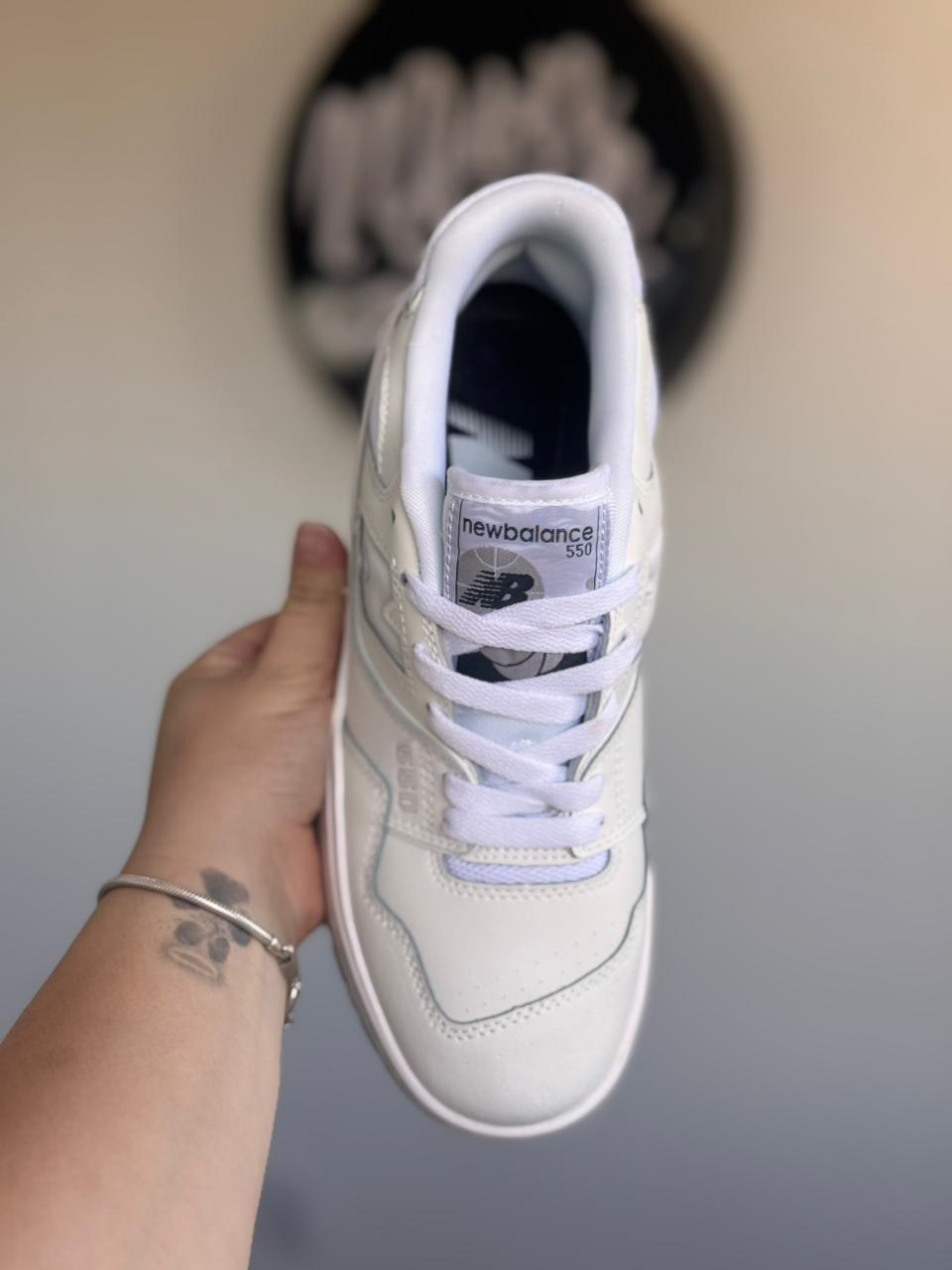 New Balance 550 "White Grey" (Pronta entrega, 37.5)