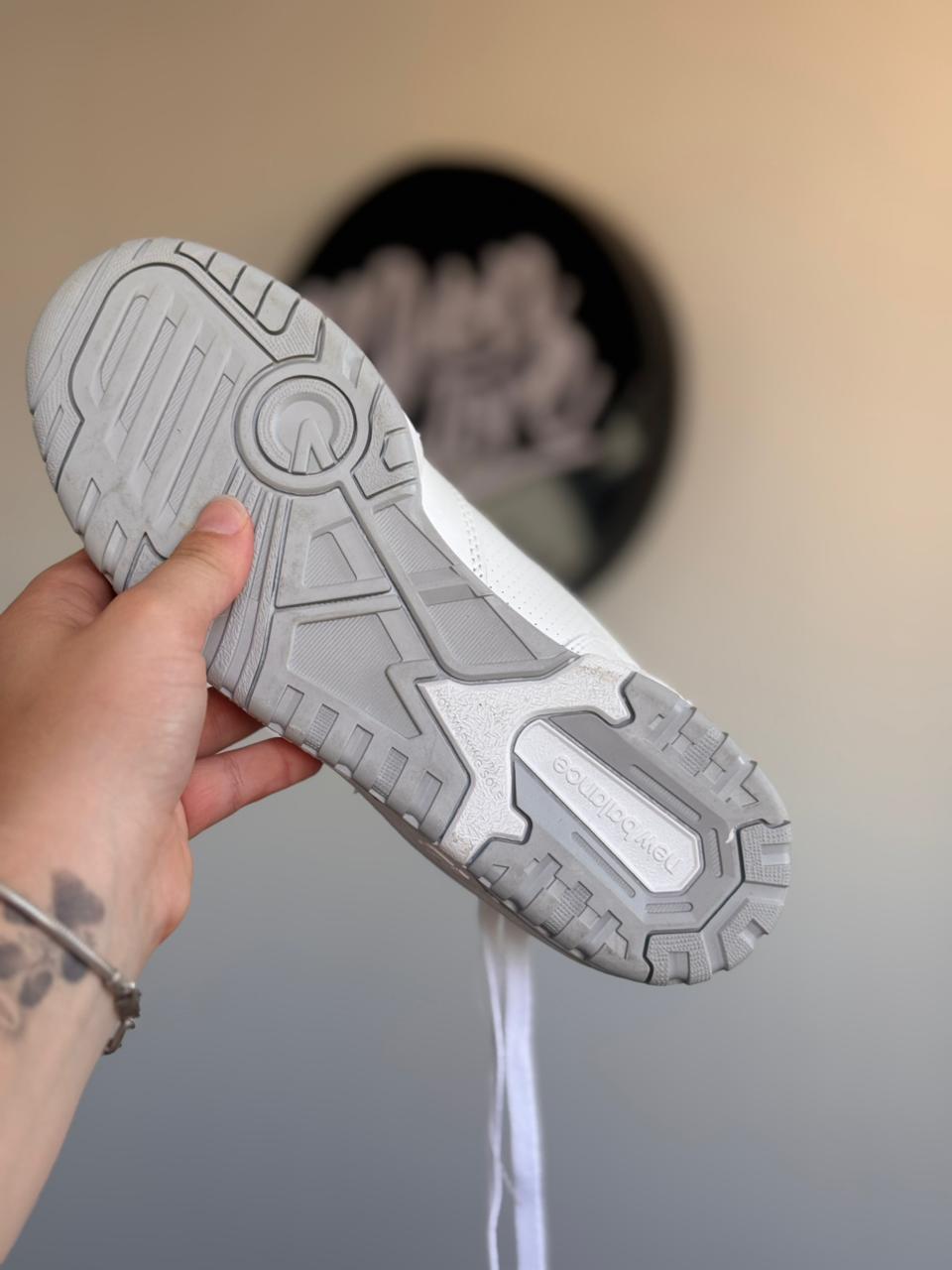 New Balance 550 "White Grey" (Pronta entrega, 37.5)
