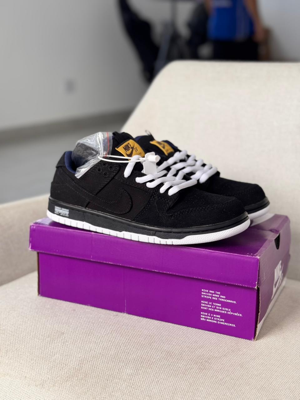 Nike Dunk Low Zoom 'Black Suede' (Pronta entrega, 40)