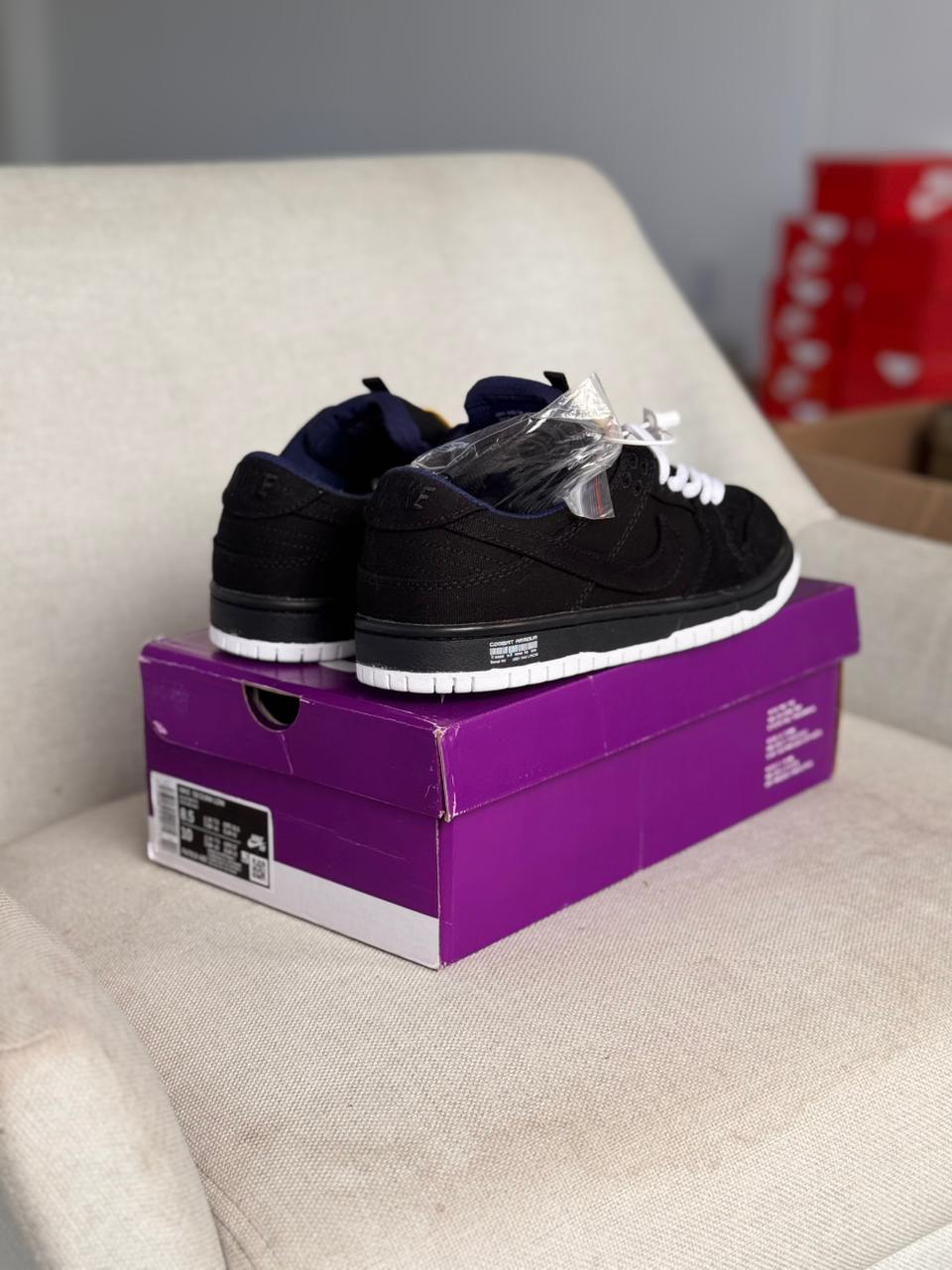 Nike Dunk Low Zoom 'Black Suede' (Pronta entrega, 40)