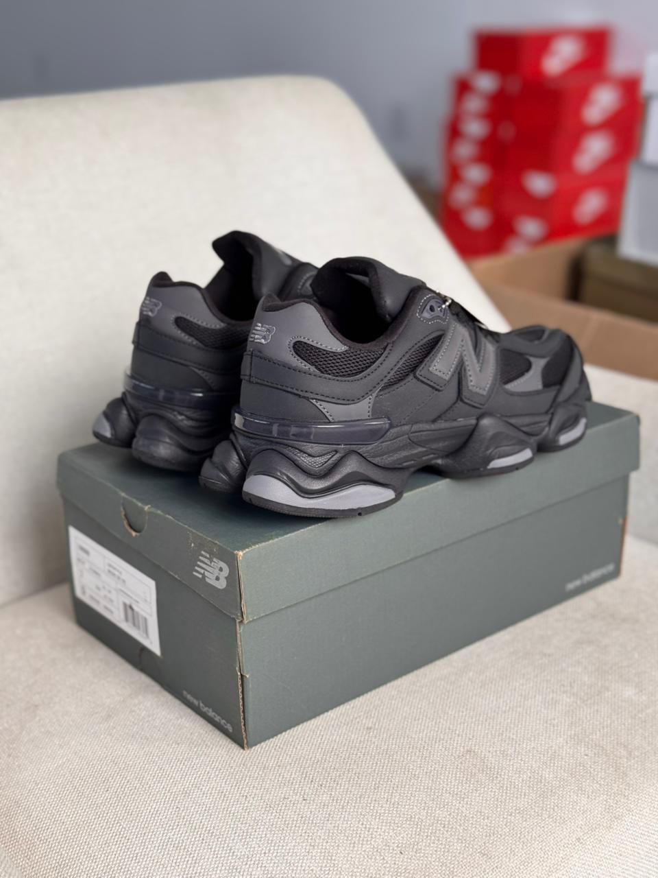 New Balance 9060 "Black Cement" (Pronta entrega, 38)