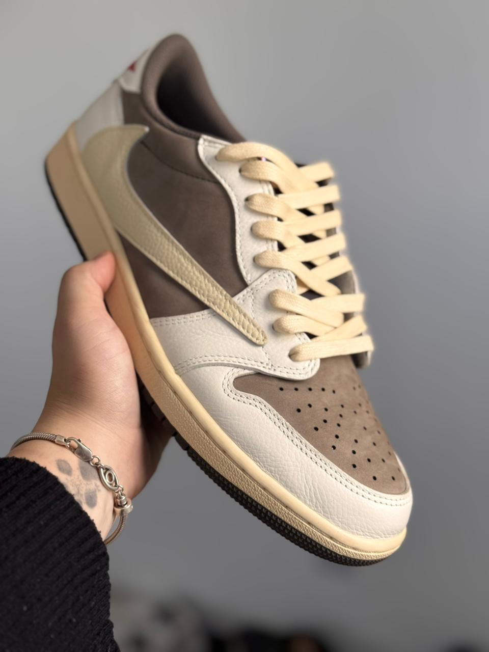 Nike Air Jordan 1 Low x Travis Scott "Reverse Mocha" (Pronta entrega, 42)