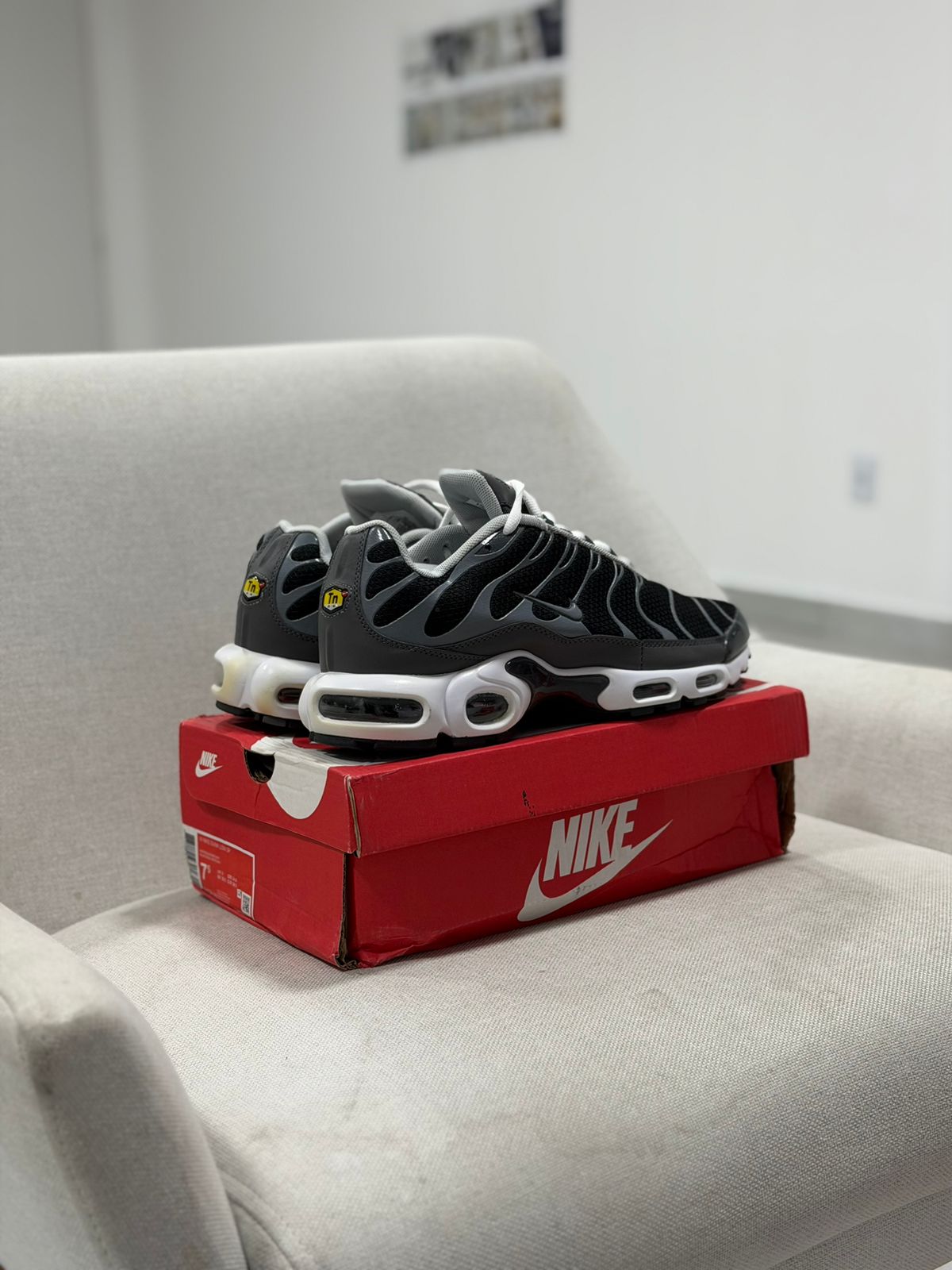 Air Max TN Plus "Cool Grey" (43, Pronta Entrega)