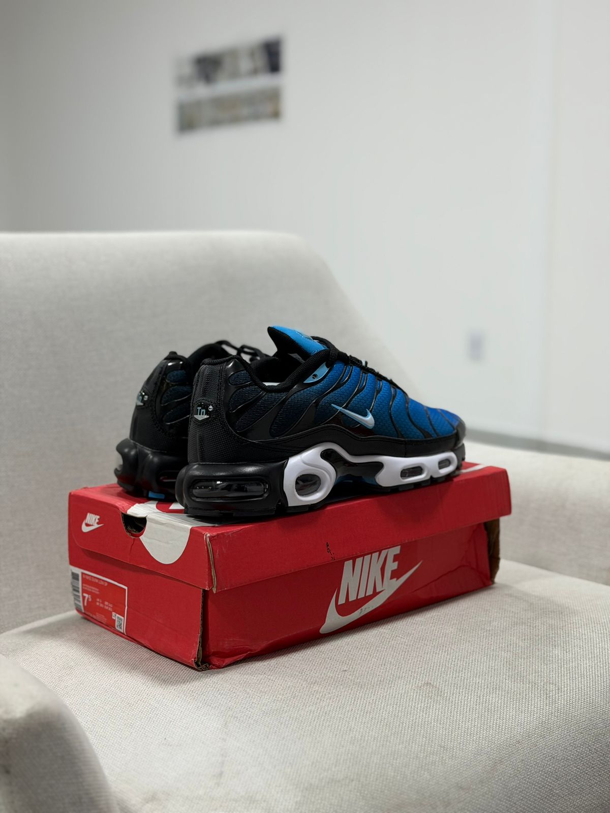 Nike Air Max Plus Photo Blue Black (41, Pronta Entrega)