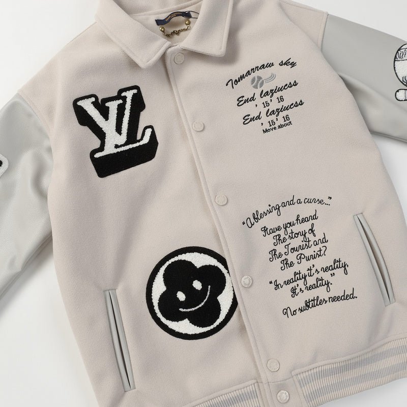 Varsity Jacket | Louis Vuitton | Gray