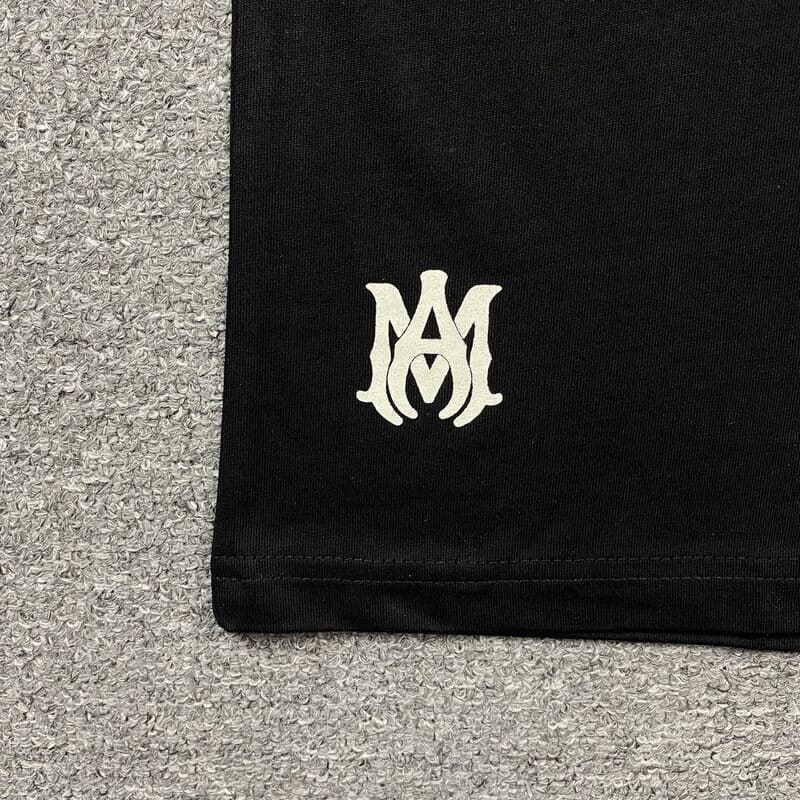 Camiseta Amiri Staggered - Black