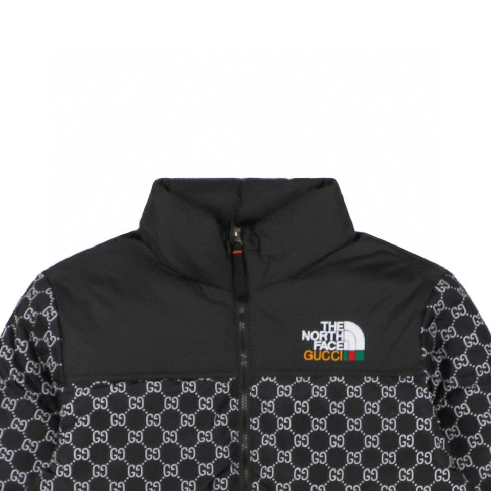 The North Face x Gucci Puffer Jacket Inspired – Monogram Black Edition
