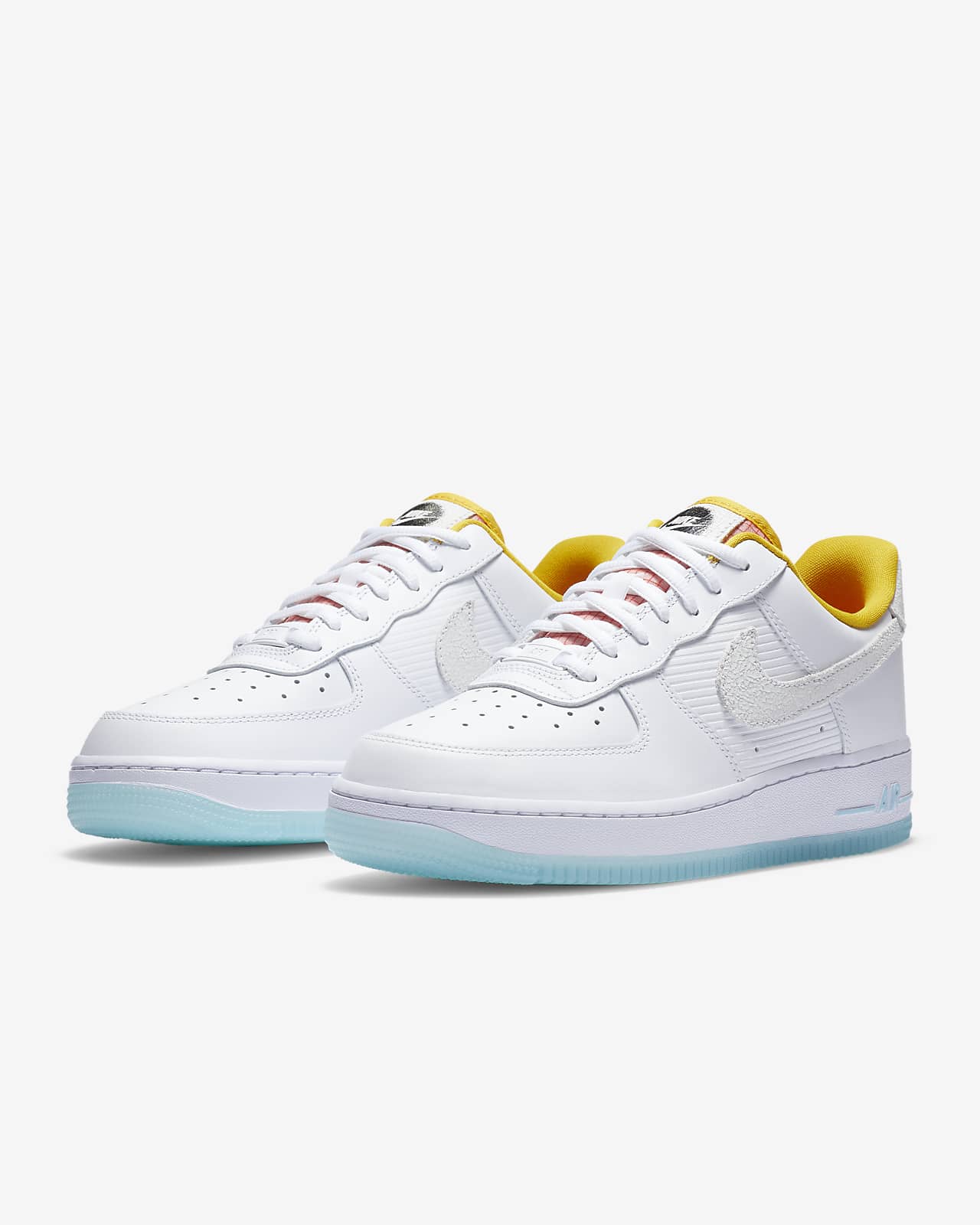 Nike Air Force 1 Low "White Dark Sulfu"