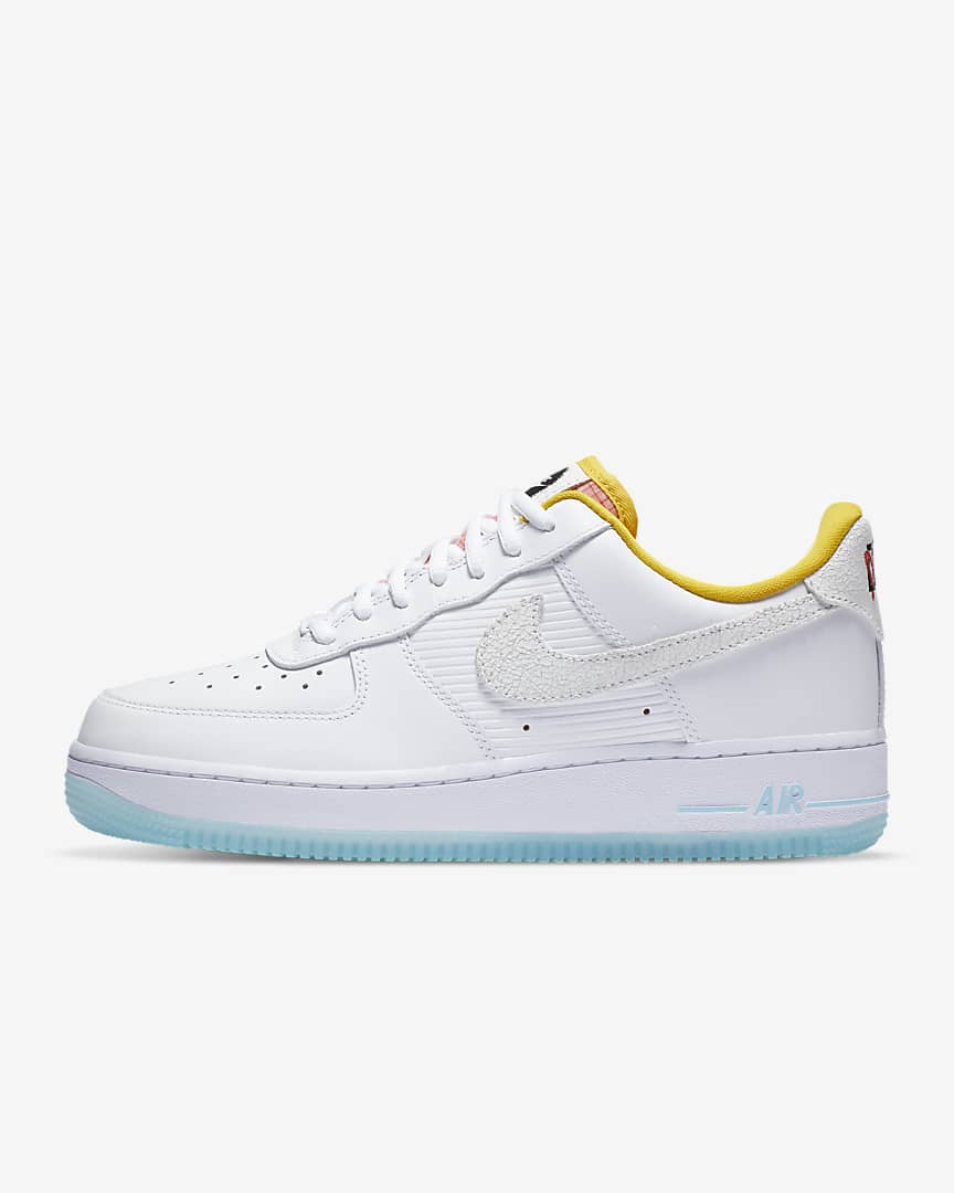 Nike Air Force 1 Low "White Dark Sulfu"