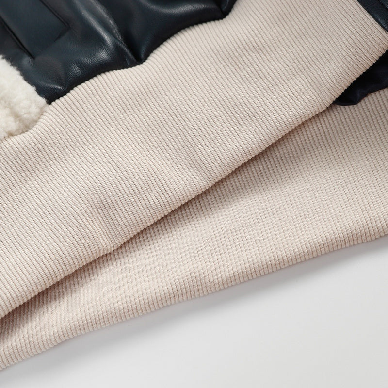 Varsity Jacket | Leather Mix Teddy - Ready to Wear | Louis Vuitton