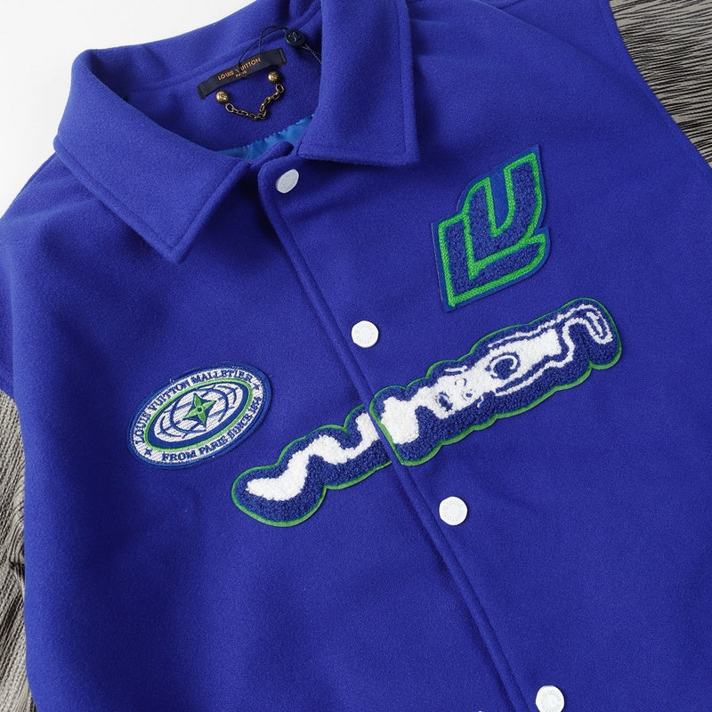 Varsity Jacket | Louis Vuitton | Blue