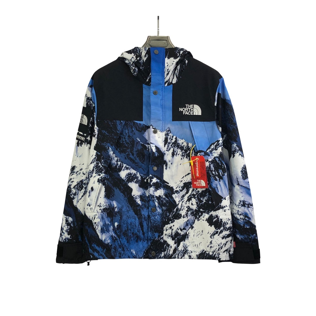 Supreme x The North Face Mountain Jacket Inspired – Snowy Peaks Edition