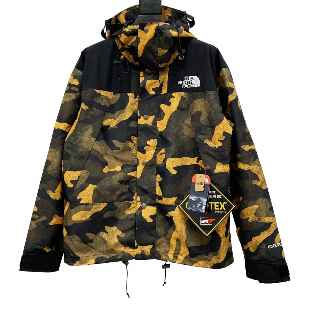 The North Face x Supreme Mountain Jacket Inspired – Camo Gold Edition (GORE-TEX®)