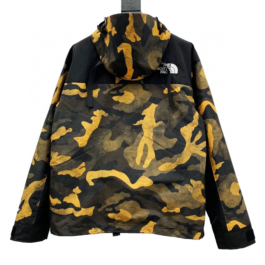 The North Face x Supreme Mountain Jacket Inspired – Camo Gold Edition (GORE-TEX®)