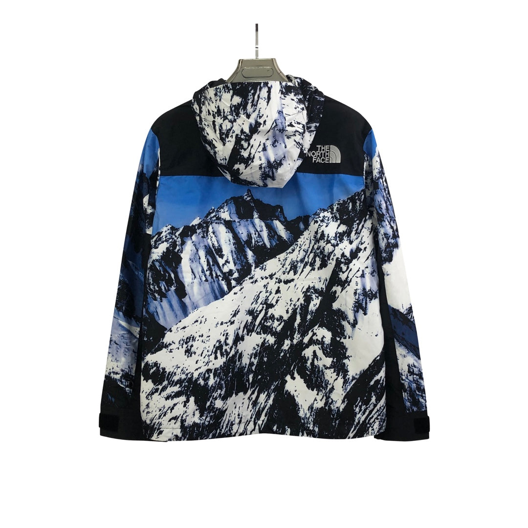 Supreme x The North Face Mountain Jacket Inspired – Snowy Peaks Edition