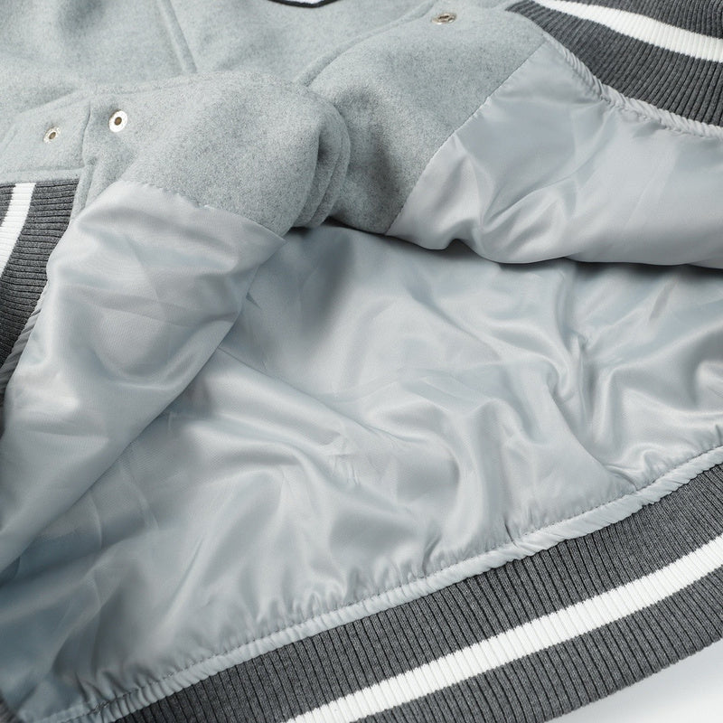 Varsity Jacket | Givenchy | Grey Bomber