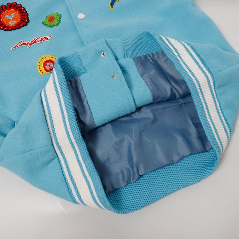 Varsity Jacket | Louis Vuitton | White/Blue