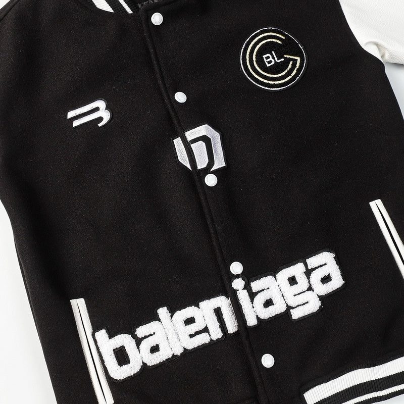 Varsity Jacket | Balenciaga | Black/White