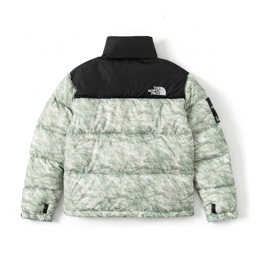 Supreme x The North Face Nuptse Jacket Inspired – Ice Camo Edition