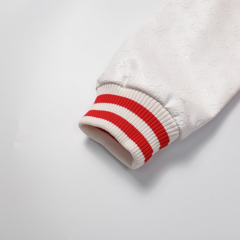 Varsity Jacket | Louis Vuitton | White Red