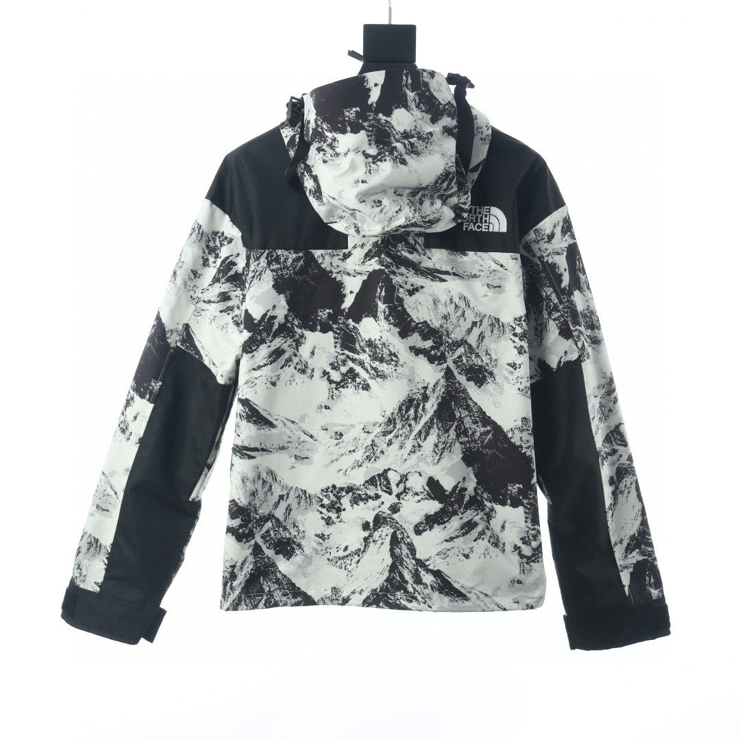 The North Face x Supreme Mountain Jacket Inspired – Snowy Edition (GORE-TEX®)
