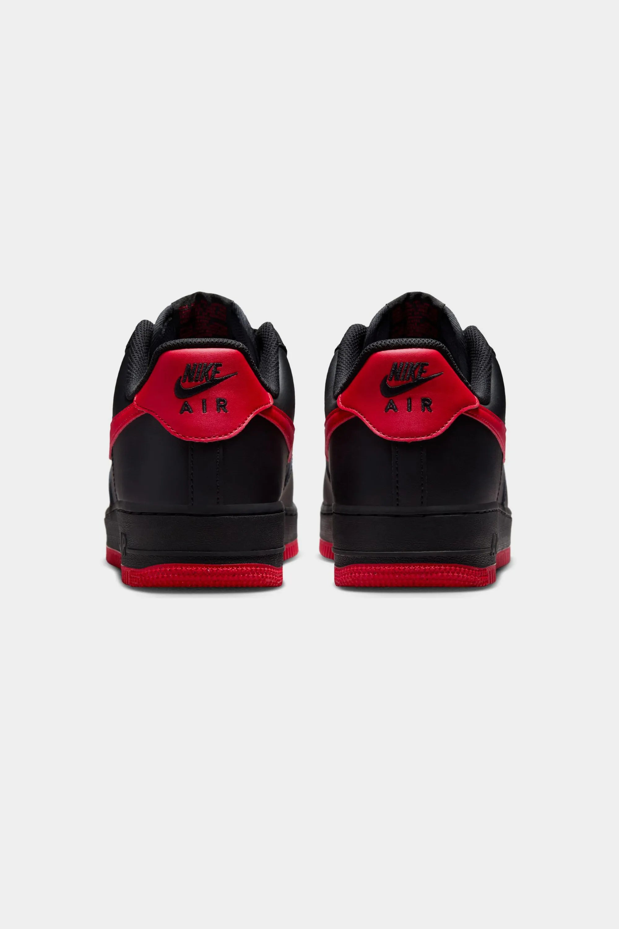Nike Air Force 1 '07 "Black Red"