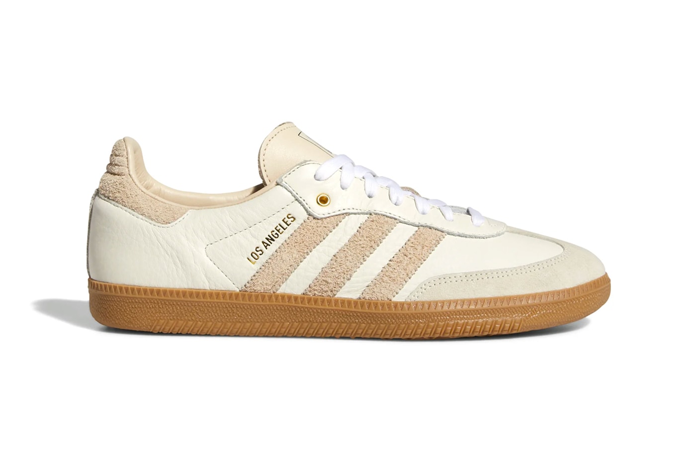 Adidas Samba Beige x Los Angeles Galaxy