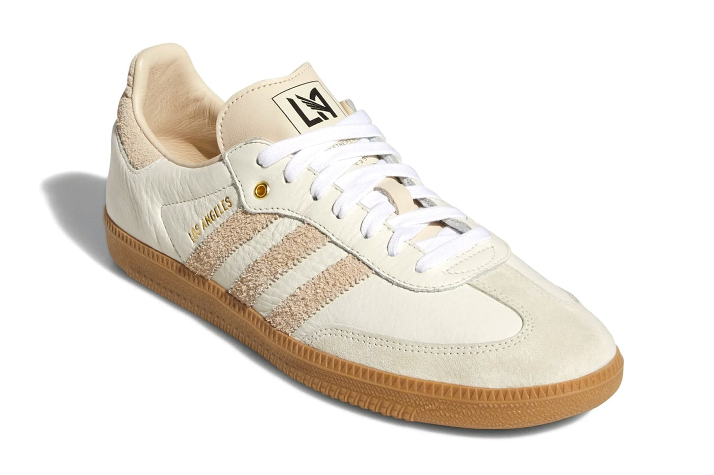 Adidas Samba Beige x Los Angeles Galaxy
